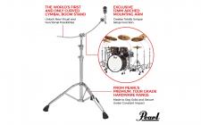 Galerijní obrázek č.3 Stojany pro činely s ramenem PEARL B-1030C