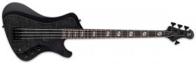 LTD-ESP JC-4FM See Thru Black Satin Sides