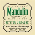 D'ADDARIO J75, sada strun na mandolínu
