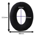 Galerijní obrázek č.3 Náhradní náušníky pro sluchátka VELES-X HD650 HD 600 Velvet Earpads