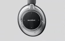 Galerijní obrázek č.3 Na uši (s kabelem) ANKER SoundCore SPACE NC (černá + šedá)