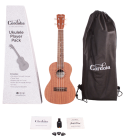 CORDOBA Ukulele Player Pack Concert - Natural B-Stock