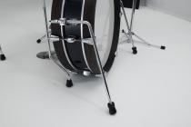 Galerijní obrázek č.1 Jednotlivé bubny TAMA LJKB18H3-HBK Club-JAM Pancake Bass Drum 18”x4” - Hairline Black