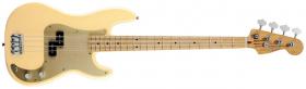 FENDER 50s Precision Bass®, Maple Fretboard, Honey Blonde, Gold Anodized Aluminum Pickguard