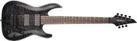 JACKSON SLATXMGQ3-7 Soloist, Rosewood Fingerboard - Transparent Black