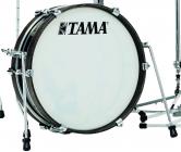 TAMA LJKB18H3-HBK Club-JAM Pancake Bass Drum 18”x4” - Hairline Black