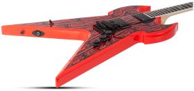 Galerijní obrázek č.2 Hard&heavy SCHECTER Wylde Audio Warhammer FR Norse Dragon Pinstripe - Red