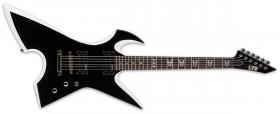 LTD-ESP MAX-200 R Black with White Bevels