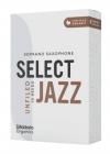 D'ADDARIO ORRS10SSX2M Organic Select Jazz Unfiled Soprano Saxophone Reeds 2 Medium - 10 Pack