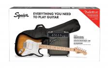 FENDER SQUIER Sonic Stratocaster Pack - 2-Color Sunburst