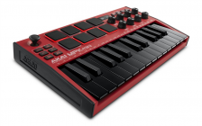 Galerijní obrázek č.1 MIDI keyboardy AKAI MPK mini MK3 Red