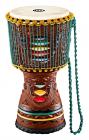 MEINL AE-DJTC2-L Artisan Edition Tongo Carved Djembe - Coloured Ornamental Carving