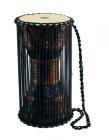 MEINL ATD-M African Wood Talking Drum 7" - Brown/Black