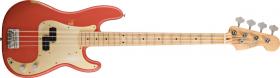 Hlavní obrázek PB modely FENDER Road Worn® '50s Precision Bass®, Maple Fingerboard, Fiesta Red