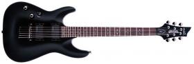 SCHECTER Demon 6, Rosewood Fingerboard - Black Satin - Left Handed