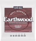 ERNIE BALL 2346 Medium Light Earthwood Bell Bronze Acoustic Guitar Strings 12-54