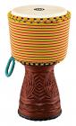 MEINL AE-DJTC1-L Artisan Edition Tongo Carved Djembe - Coloured Rope Wrapping