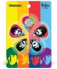 Galerijní obrázek č.1 Tvrdost do 0.70 D'ADDARIO 1CWH2-10B6 The Beatles Sgt. Pepper's Lonely Hearts Club Band 50th Anniversary Guitar Picks - 10 ks
