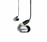 Galerijní obrázek č.4 Bezdrátová do uší SHURE SE425 - stříbrná in-ear sluchátka s RMCE-UNI a RMCE-BT2