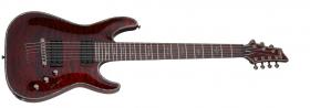 SCHECTER Hellraiser C-7 Passive Black Cherry