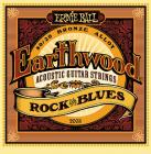 ERNIE BALL P02008 Earthwood 80/20 Bronze Rock and Blues - .010 - .052