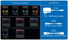 Galerijní obrázek č.1 Příslušenství procesorů TC ELECTRONIC Singles Connect Kit