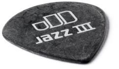 Galerijní obrázek č.1 Tvrdost do 2.0 DUNLOP Tortex Pitch Black Jazz III Pick 1,35mm - 12 ks