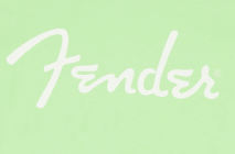 Galerijní obrázek č.1 Oblečení a dárkové předměty FENDER Spaghetti Logo T-Shirt, Surf Green, M