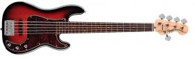FENDER SQUIER Vintage Modified Precision Bass V, Rosewood Fingerboard - Candy Apple Red