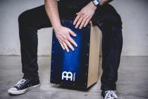 Galerijní obrázek č.4 Cajony MEINL SC100BLB Snarecraft 100 Cajon Special Edition - Blue Burst