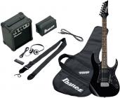 IBANEZ IJRG200M Rosewood Fingerboard - Black - Kytarový set