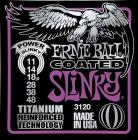 ERNIE BALL P03120 Coated Titanium RPS Power Slinky - .011 - .048