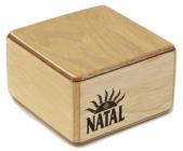 NATAL WSK-SQ-A Square Wood Shaker - Ash