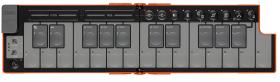 Galerijní obrázek č.1 MIDI keyboardy KORG nanoKEY Fold Lava Orange