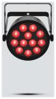 Galerijní obrázek č.3 LED RGB CHAUVET DJ SlimPAR T12 ILS