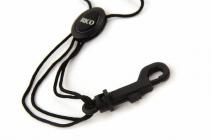 Galerijní obrázek č.1 Popruhy a řemeny RICO SJA13 Fabric Sax Strap with Plastic Snap Hook - Black