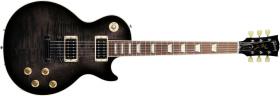 GIBSON Les Paul Classic Plus 60's Trans Ebony Burst, Chrome hardware
