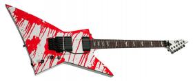 LTD-ESP DJ-600 Dan Jacobs Explorer Snow White with Dripping Blood Graphic