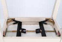 Galerijní obrázek č.4 Stoličky a sedáky PROLINE Klavírní stolička - Bílá krémová matná