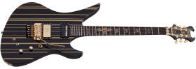 SCHECTER Synyster Custom-S Black with Gold Stripes B-Stock