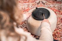 Galerijní obrázek č.3 Melodické nástroje MEINL Sonic Energy SSTD1BK Small Steel Tongue Drum F Minor - Black