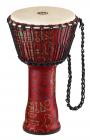 MEINL PADJ1-M-G Travel Rope Tuned Djembe Goat Head 10” - Pharaoh's Script