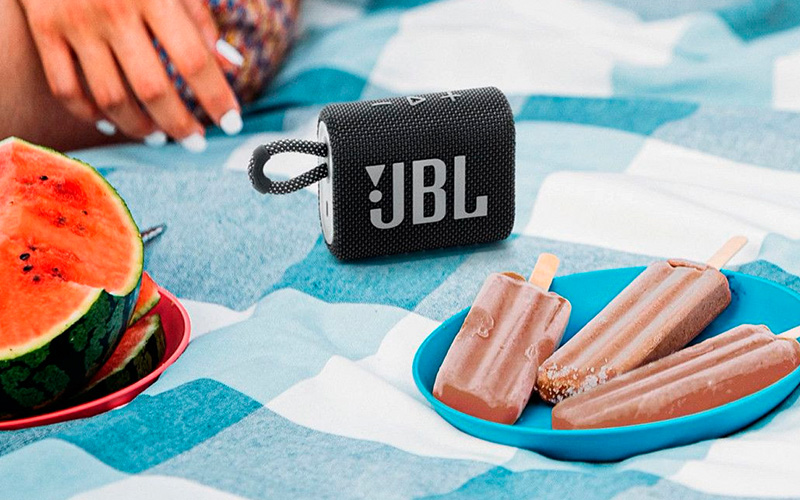 JBL GO3 na pikniku
