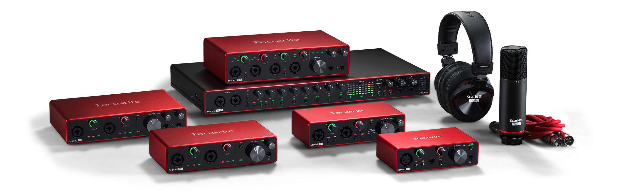 Zvukové karty Focusrite Scarlett Zvukové karty Focusrite