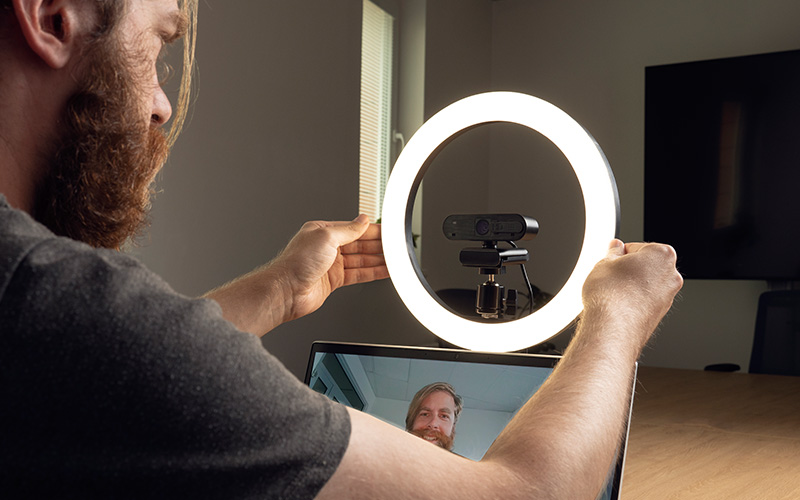 Umístění světla u VISIXA PC OFFICE KIT