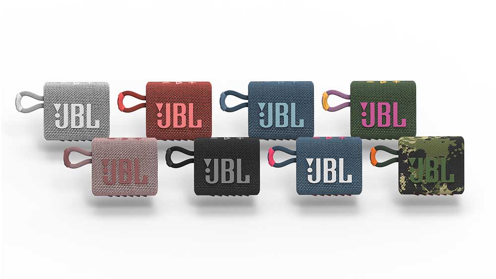 Barevné varianty JBL GO3