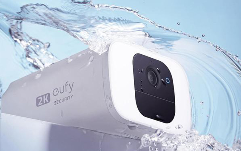 Kamera ANKER EUFY SPOTLIGHT CAM SOLAR 2K Voděodolnost ANKER EUFY SPOTLIGHT CAM SOLAR 2K