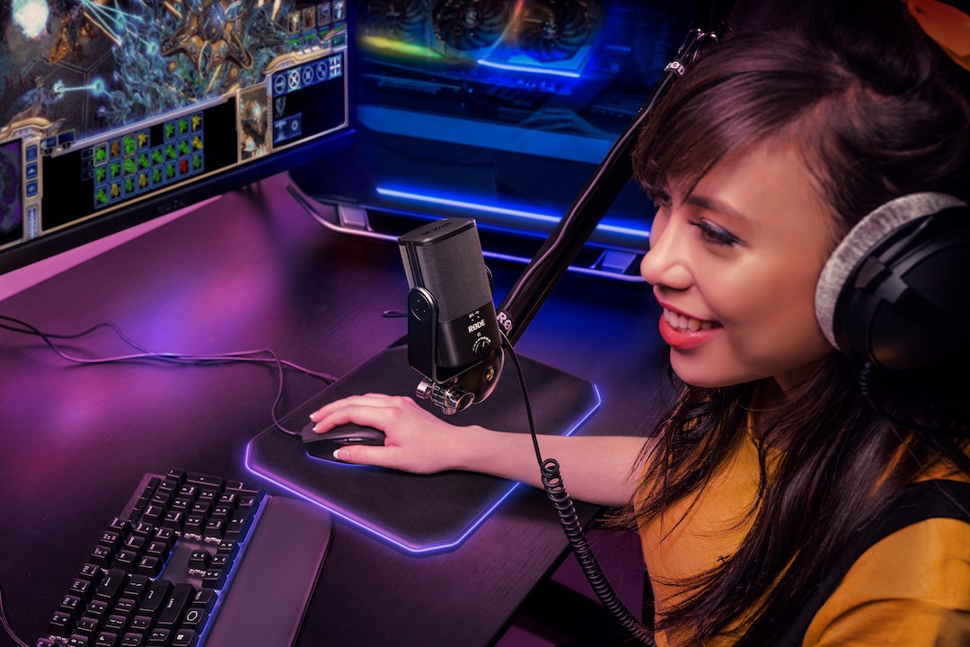 Podcast mikrofon Rode Tvorba podcastů