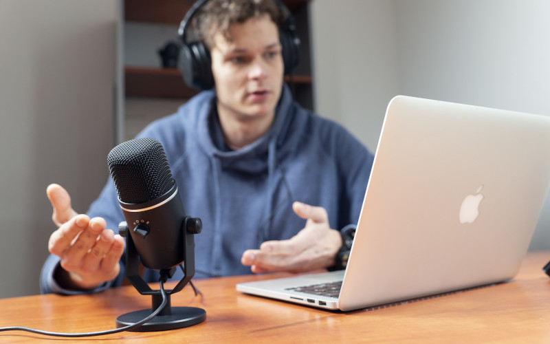 Podcasty s mikrofonem SOUNDEUS 