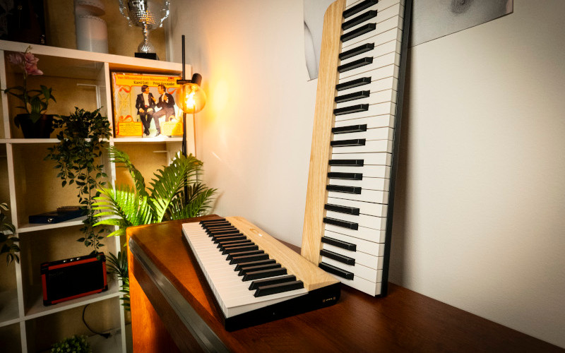 HENRY’S Snappy HTP021 detail skládacího piana HENRY’S Snappy HTP021